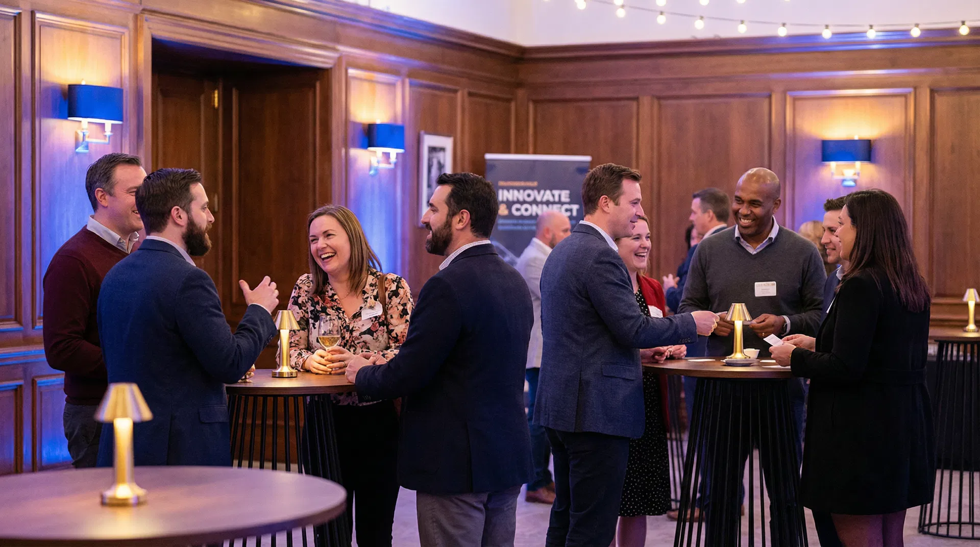 Networking und Gemeinschaft beim Erlebt Event